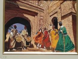 942779 gnawa  dance de gnawa