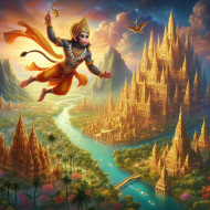 Hanuman and the Golden City