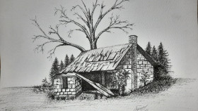 Hold house drawing