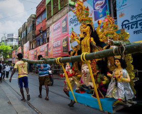 Home-Coming of Goddess Durga