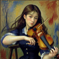 la violoniste