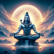 Lord Shiva: Meditative Majesty on Mount Kailash