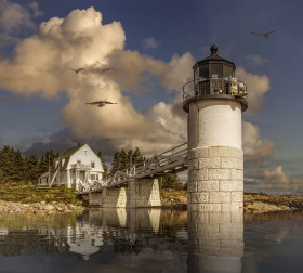 Maine Lighthouse A