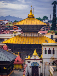 Nepal From Kathmandu Pashupathinath Temple