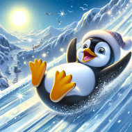 Penguin Slide: Joy on Ice