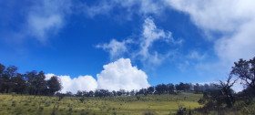 The view at Gupak Menjangan Mount Lawu